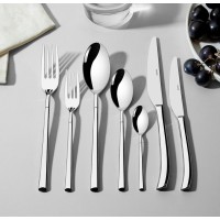 Nehir Elegance Sade 12 Kişilik 84 Parça Kutulu Çatal Kaşık Bıçak Takım